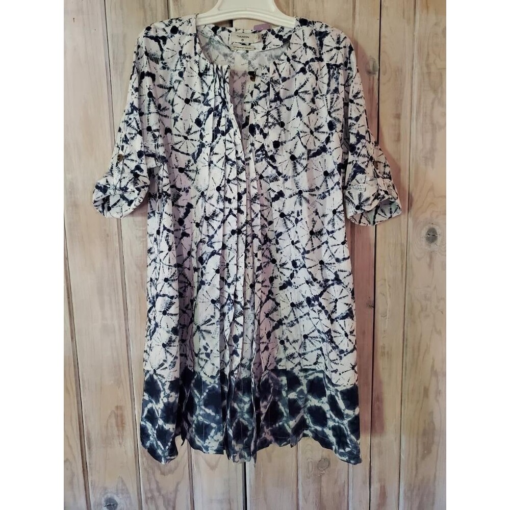 Thakoon for Target Dress L 20th Anniversary Collection Shibori Pockets